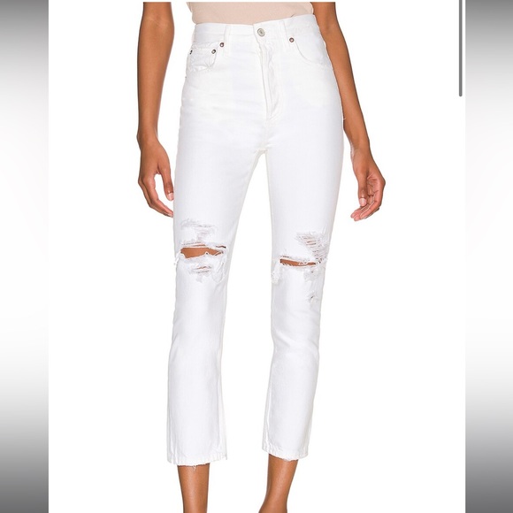 Agolde Denim - NWT AGOLDE Riley High Rise Crop Jeans